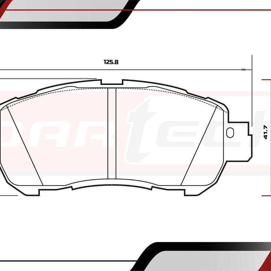 Balatas De Frenos Nissan Kicks 2017-2023