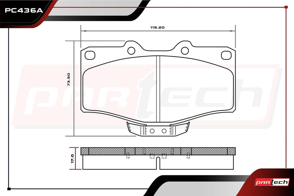 Balatas De Frenos Toyota 4Runner 1996-2000