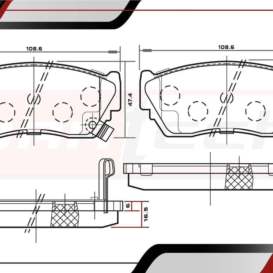 Balatas De Frenos Nissan Tsubame 1992-1995