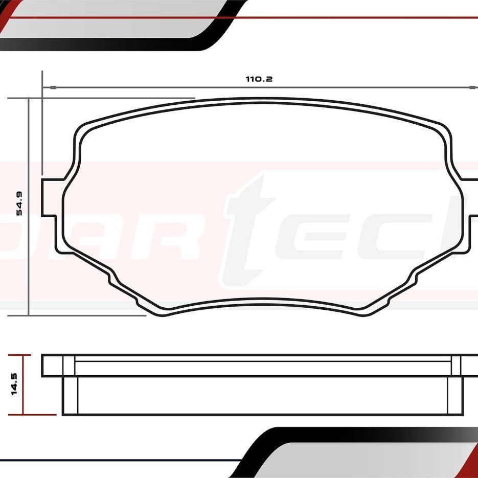 Pastillas De Frenos Chevrolet Tracker 2005-2008