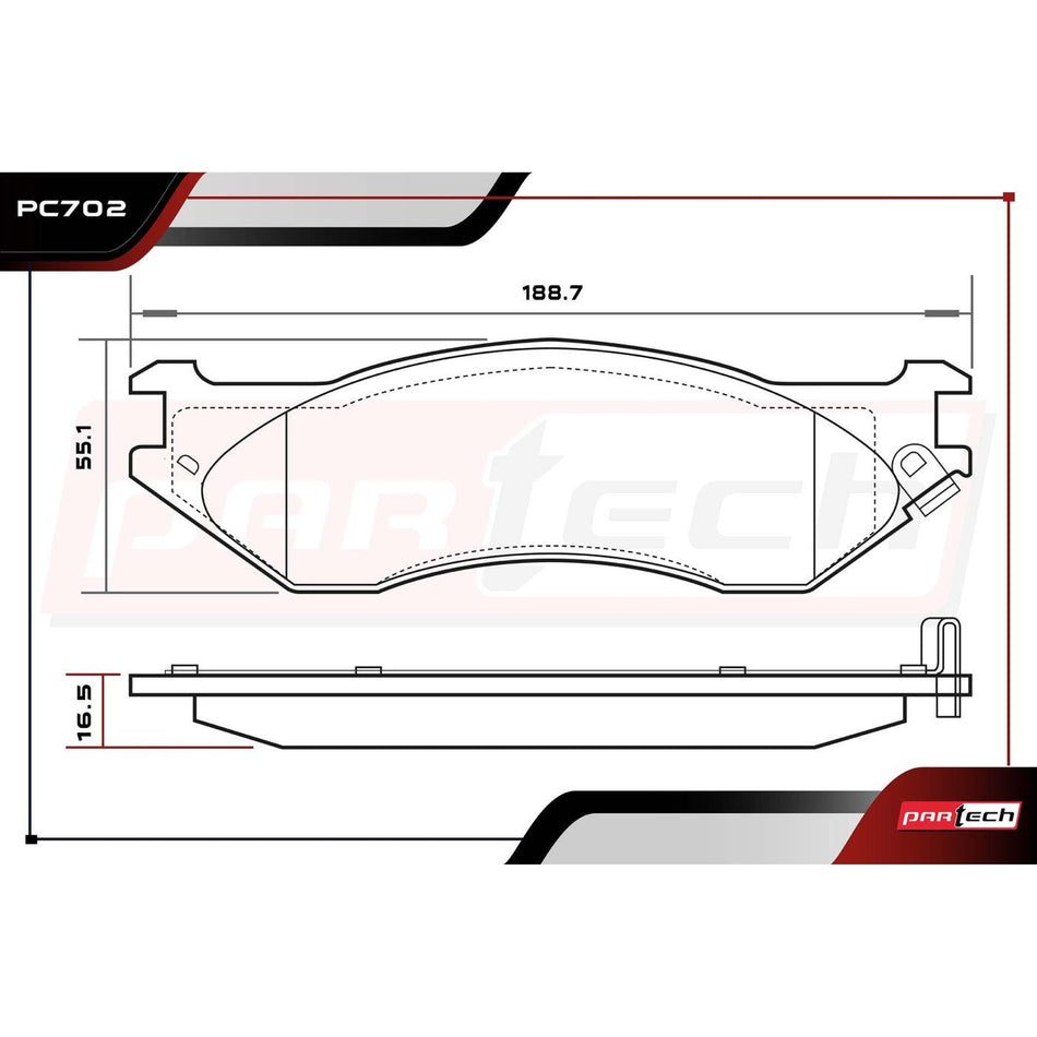 Balatas De Frenos Ford Expedition 1997-2002