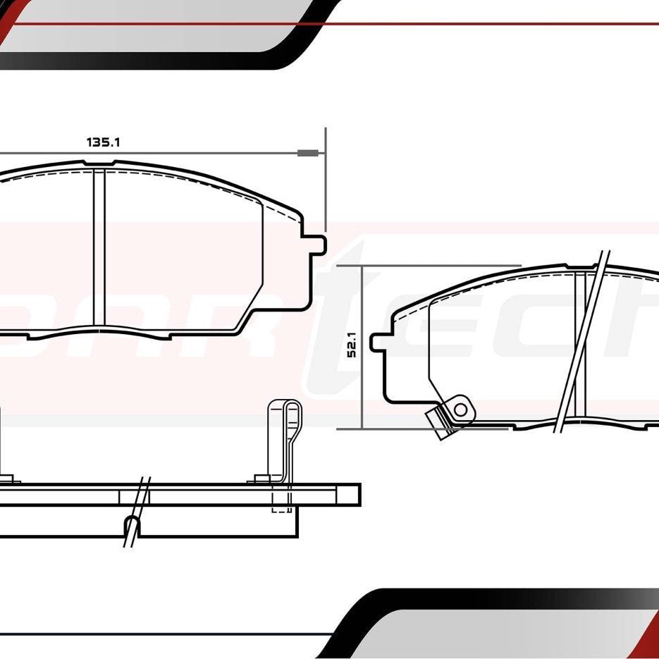 Balatas De Frenos Acura Csx 2006-2011