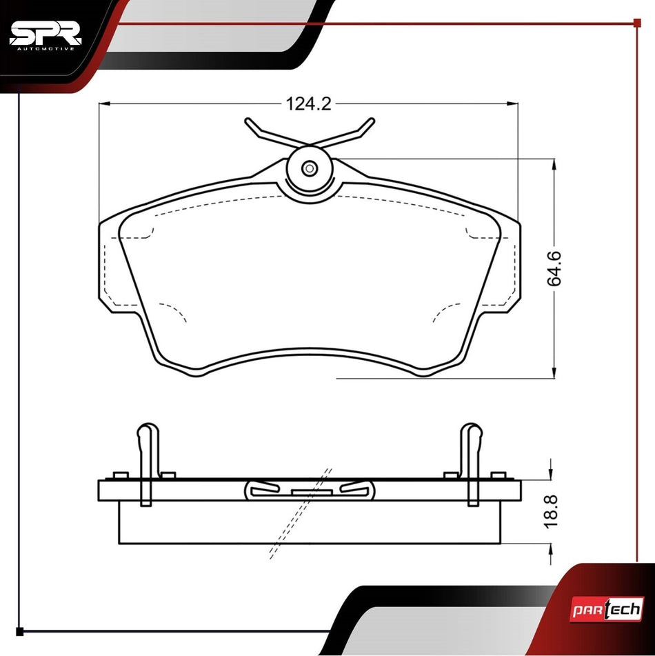 Balatas De Frenos Chrysler Pt Cruiser 2001-2010