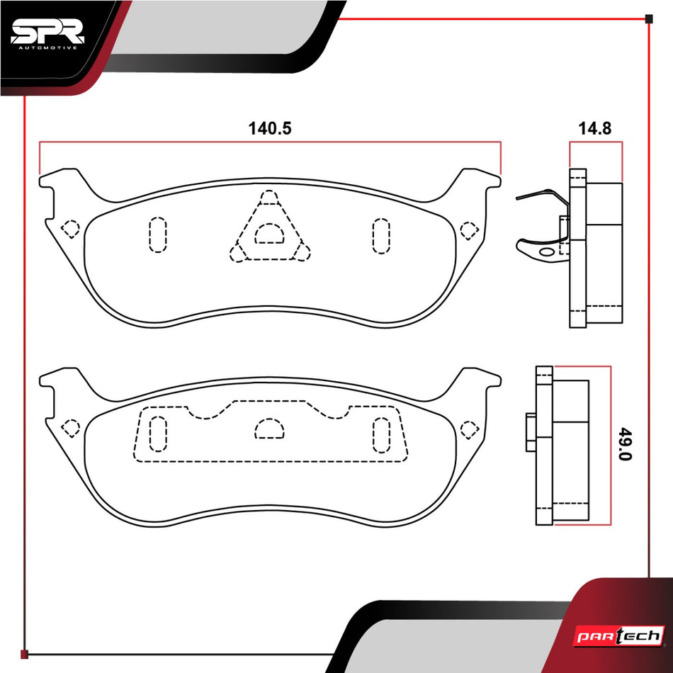 Balatas De Frenos Ford Explorer 2002-2005