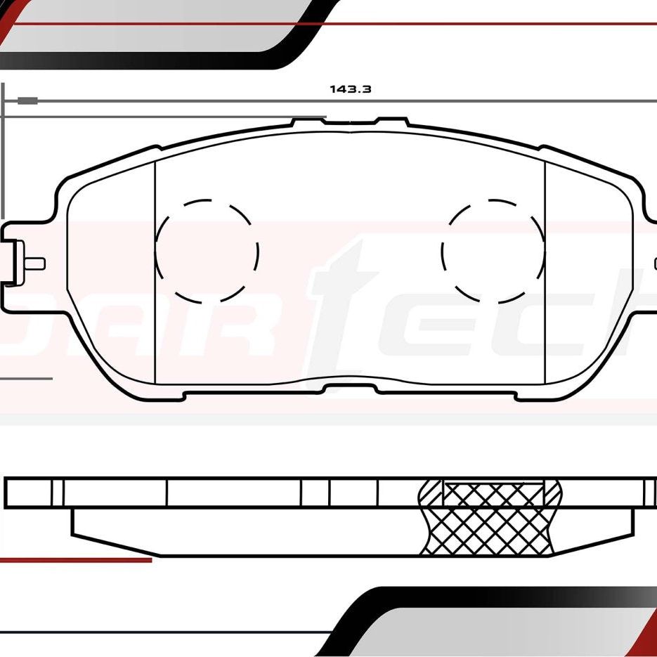 Pastillas De Frenos Toyota Camry 2005-2006