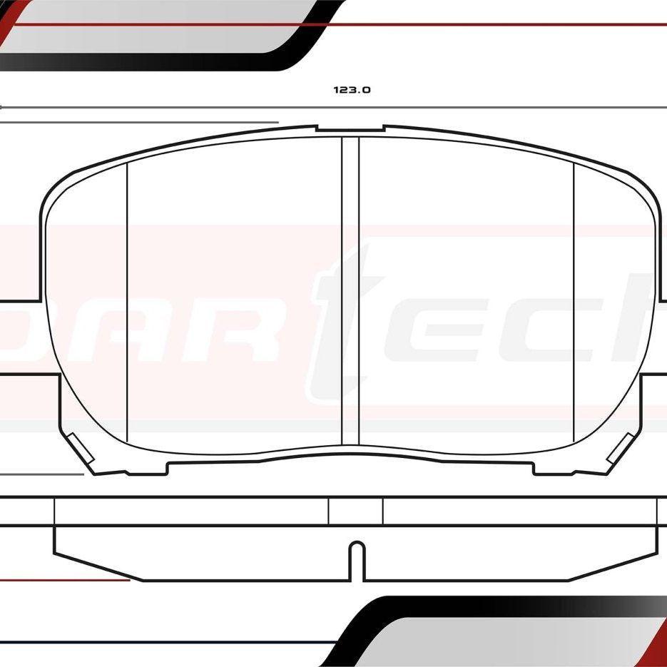 Balatas De Frenos Toyota Corolla 2003-2008