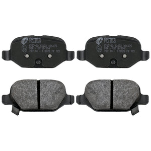 Balatas Traseras Fiat 500 2012-2015 REMSA