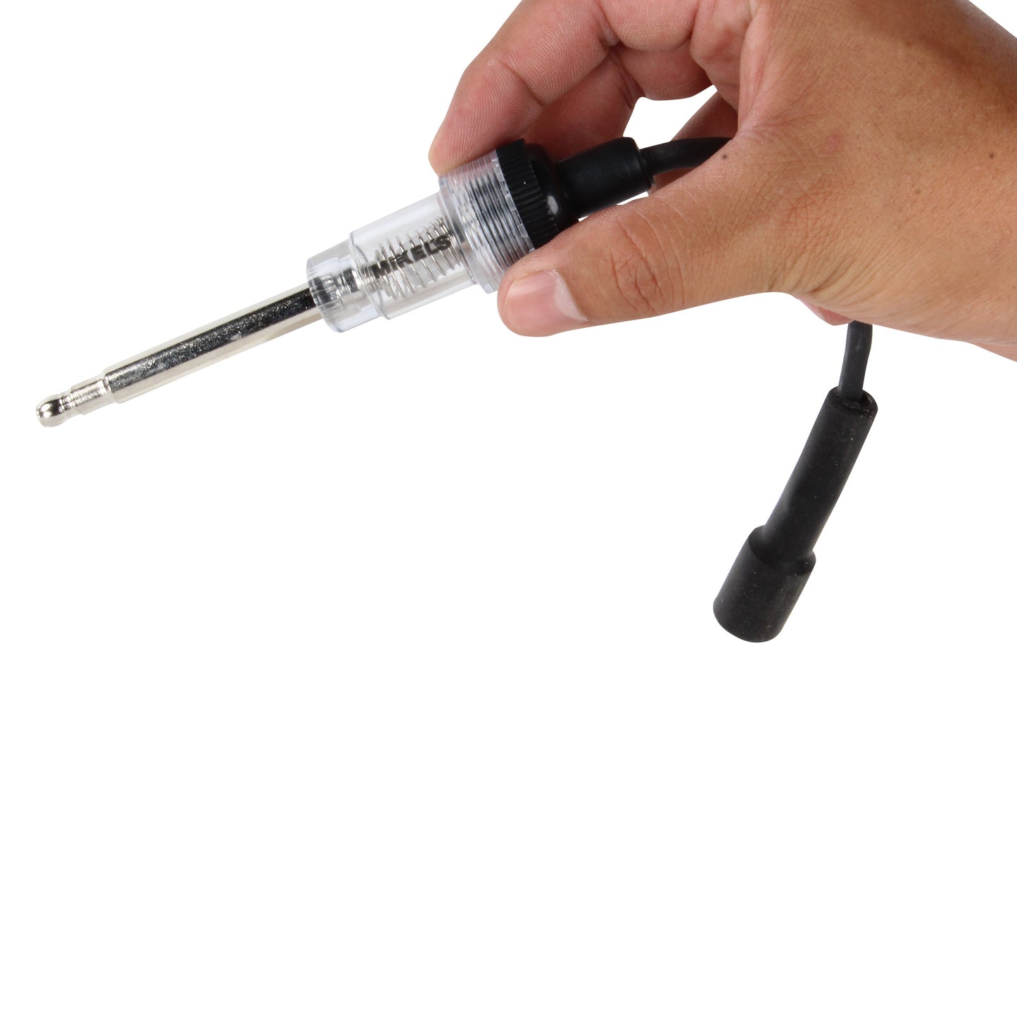 Probador de chispa automotriz para bujias