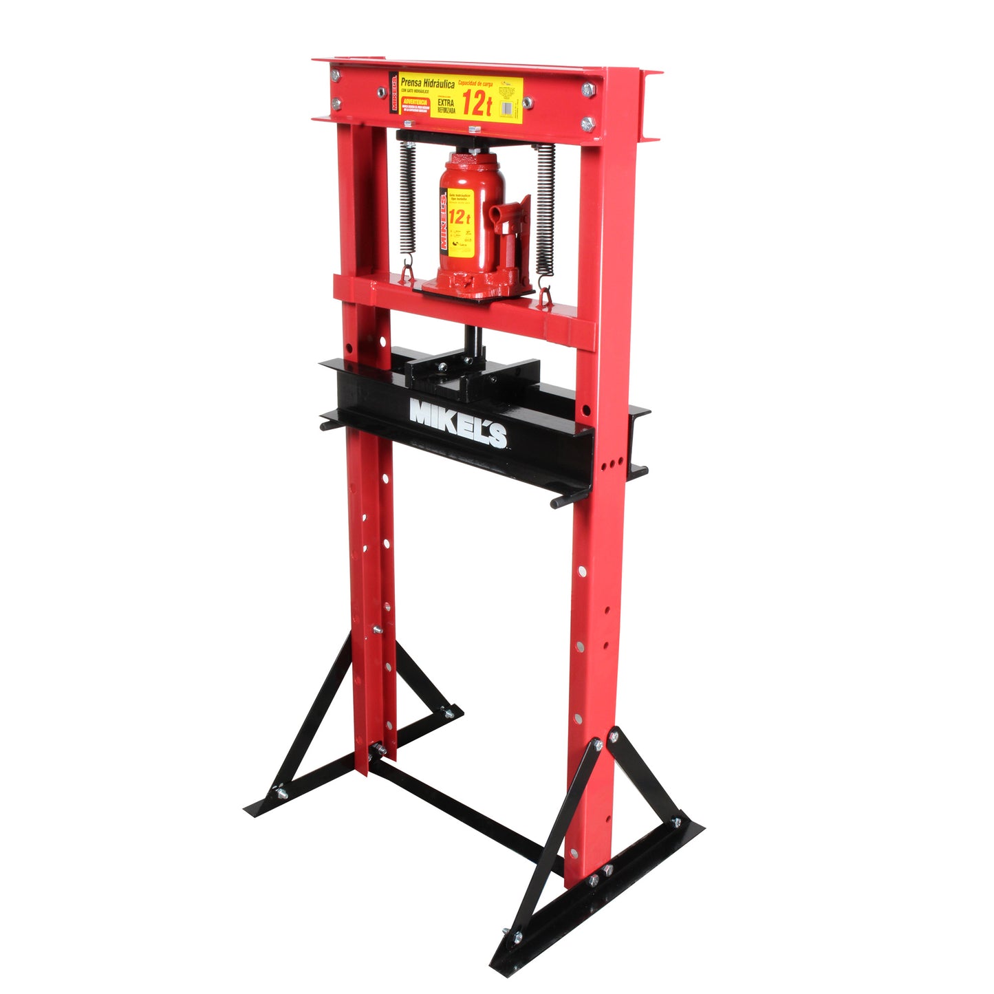 Prensa hidraulica con gato hidraulico (12 ton)