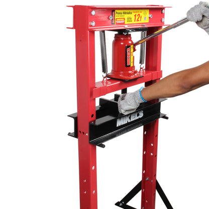 Prensa hidraulica con gato hidraulico (12 ton)
