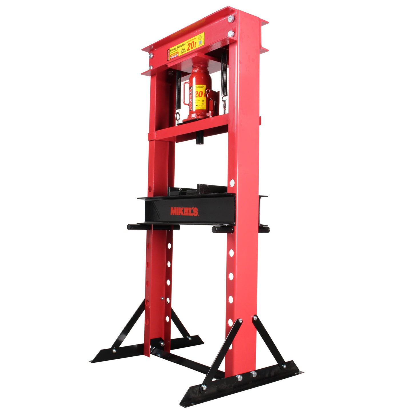 Prensa hidraulica con gato hidraulico (20 ton)