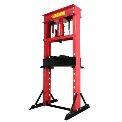 Prensa hidraulica con gato hidraulico (20 ton)