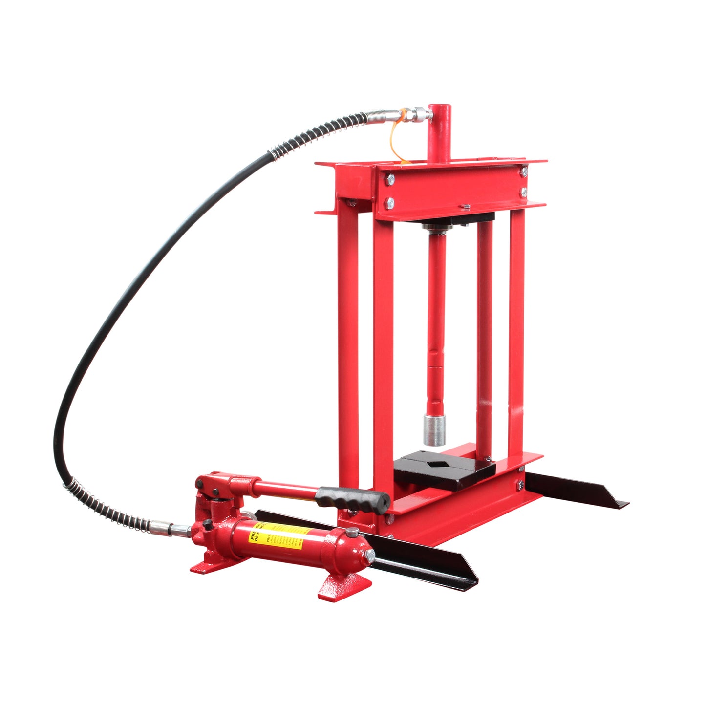 Prensa hidraulica de banco con piston (4 ton)