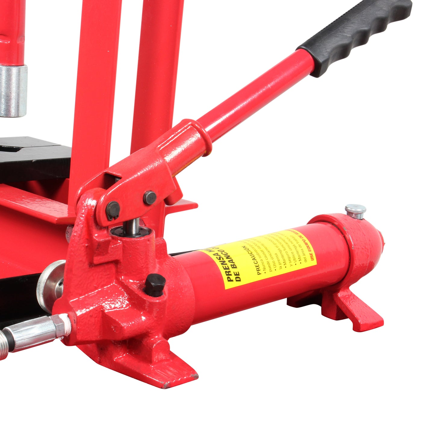 Prensa hidraulica de banco con piston (4 ton)