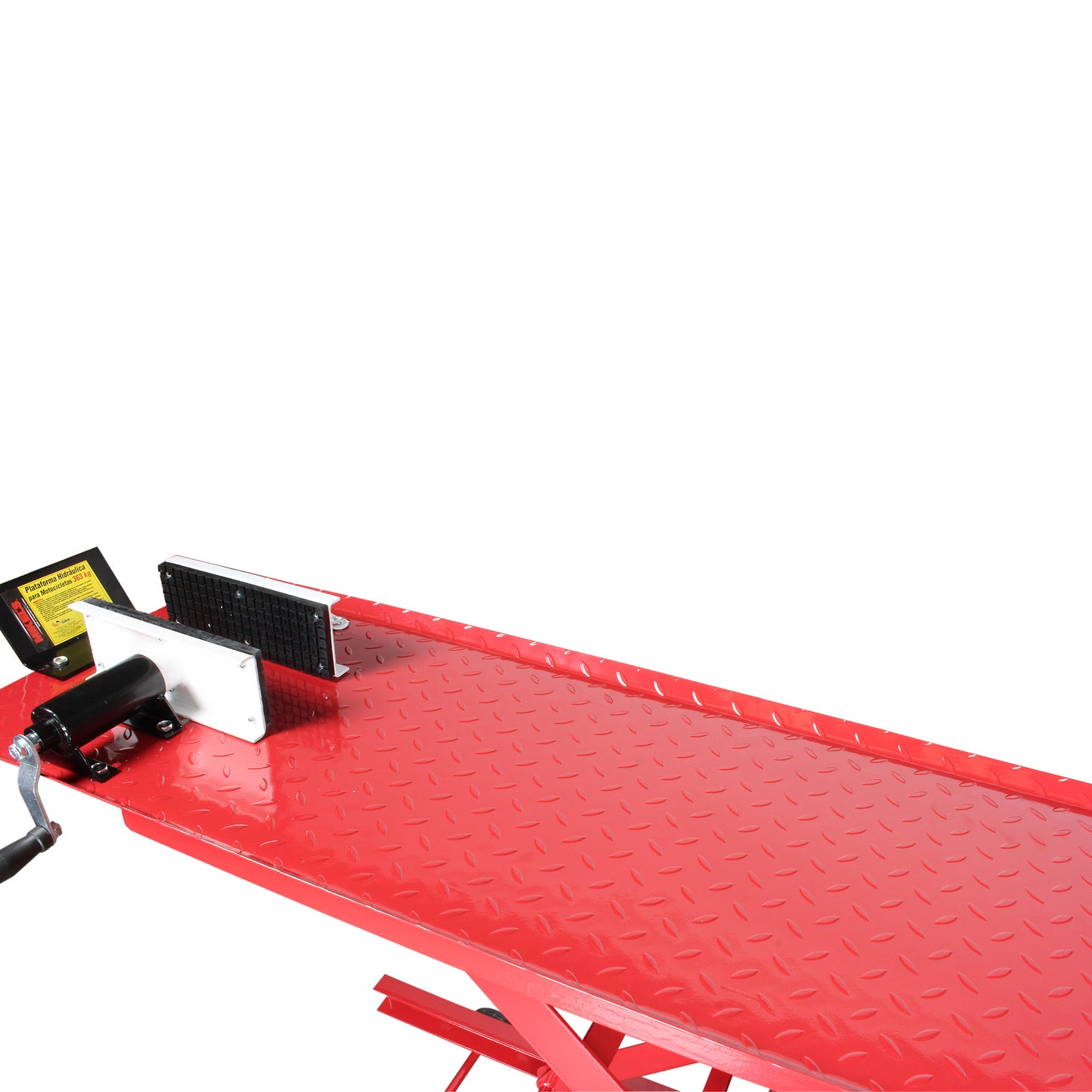 Plataforma hidraulica para motocicleta (350 kgs)