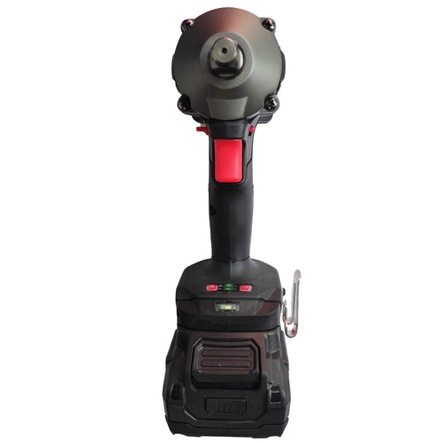 Pistola de impacto electrica-inalambrica recargable (1/2”, 295 lb/ft)
