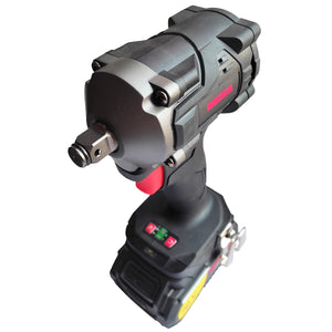 Pistola de impacto electrica-inalambrica recargable (1/2”, 295 lb/ft)