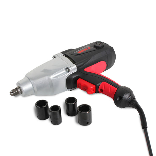 Pistola de impacto electrica (700 lb/ft) con 4 dados