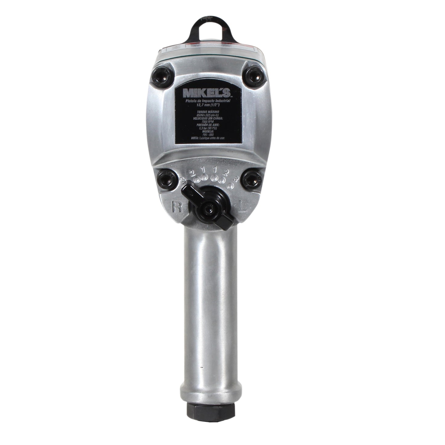 Pistola de impacto neumatica industrial (1/2”, 625 lb/ft)