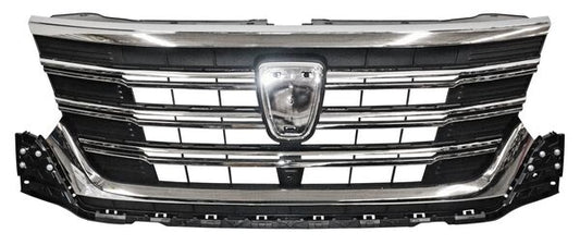 Parrilla P/ MG RX8 2021-2024 Plata con Moldura Cromada.