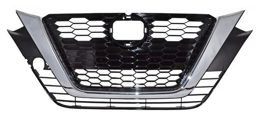 Parrilla P/ Ford Altima 2019-2022 C/Hoyo Camara y Moldura Cromada