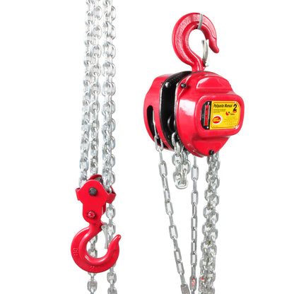 Polipasto manual (2 ton, cadena 3 mts)