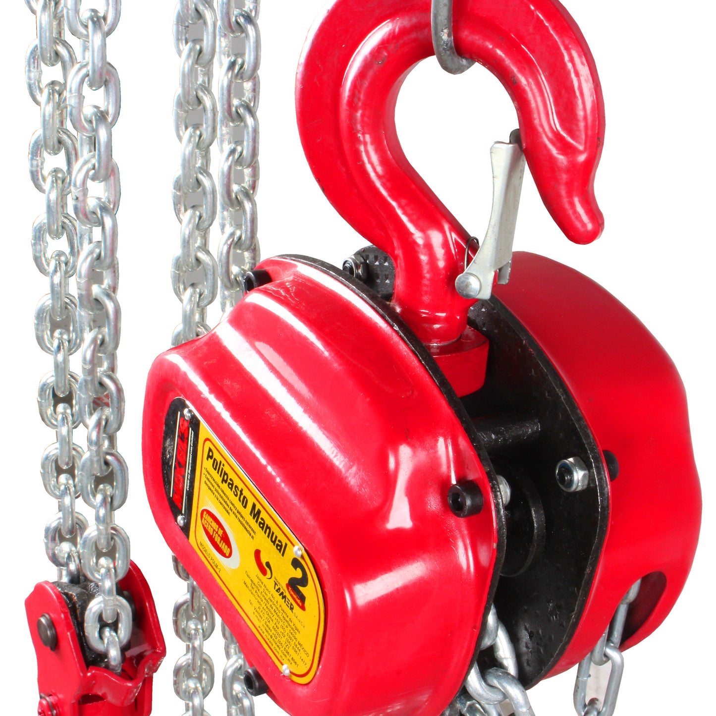 Polipasto manual (2 ton, cadena 3 mts)