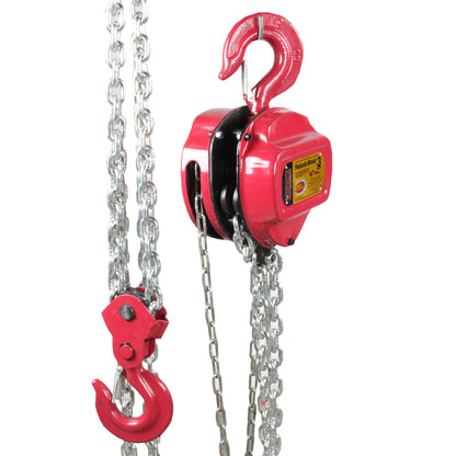 Polipasto manual (3 ton, cadena 3 mts)