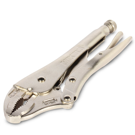 Pinzas de presion mordaza curva 10"