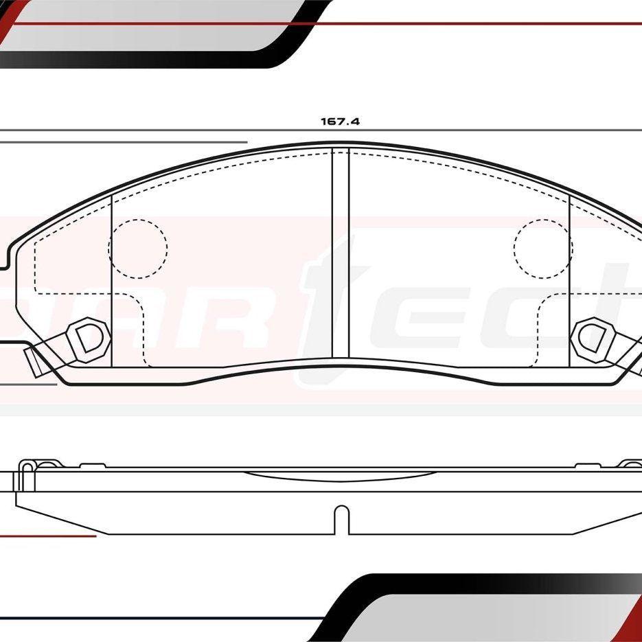 Balatas De Frenos Chevrolet Colorado 2004-2006