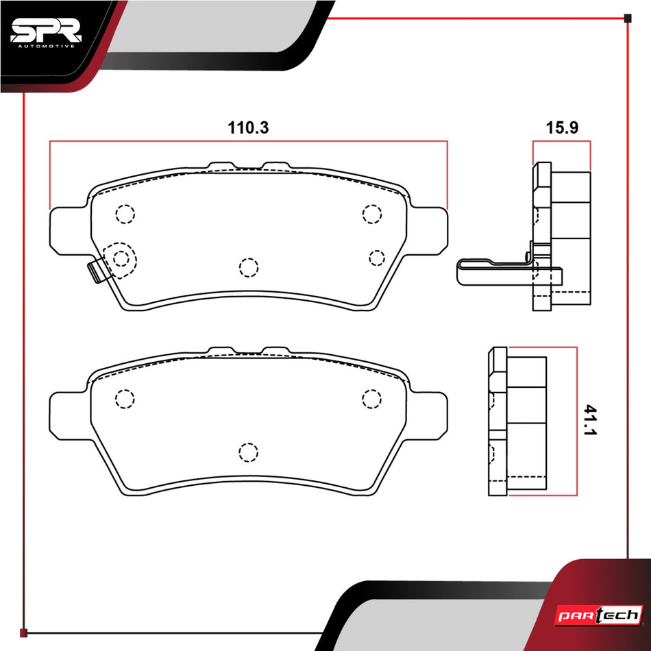 Pastillas De Frenos Nissan Pathfinder 2005-2012