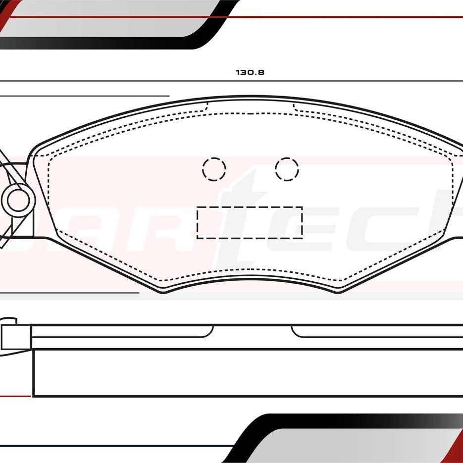 Balatas De Frenos Peugeot 206 2001-2009
