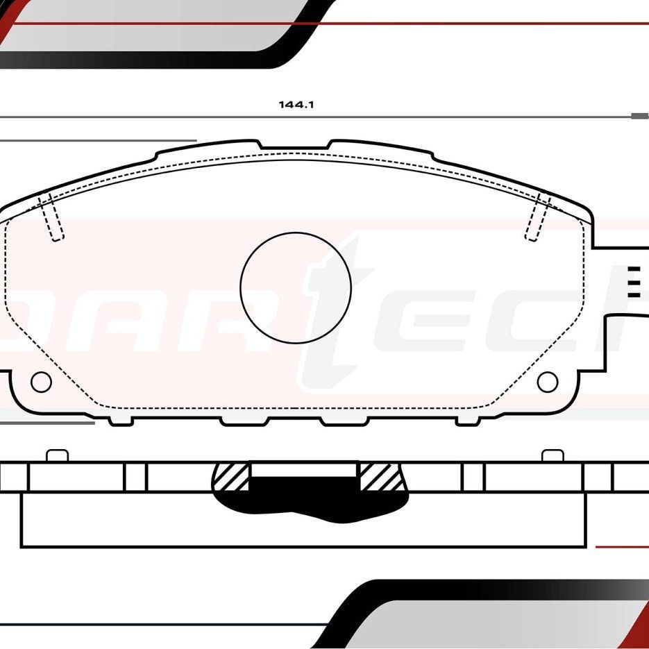 Balatas De Frenos Toyota Hilux 2016-2022