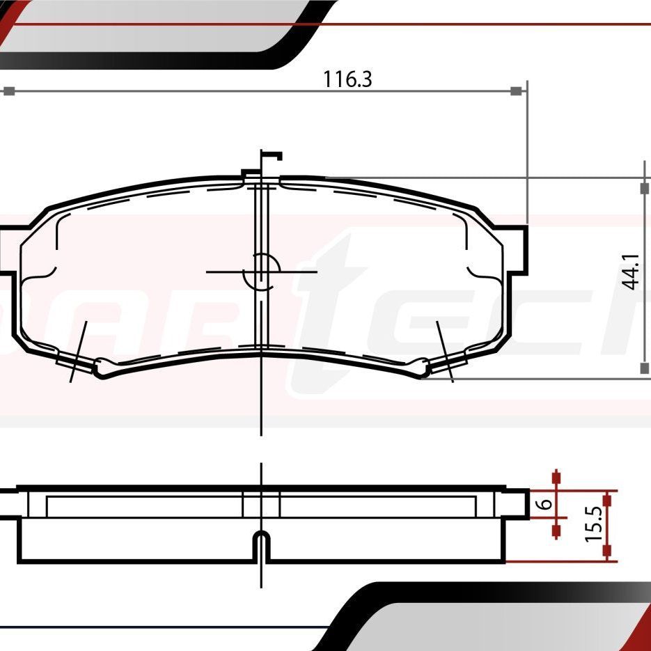 Pastillas De Frenos Toyota 4Runner 2003-2021