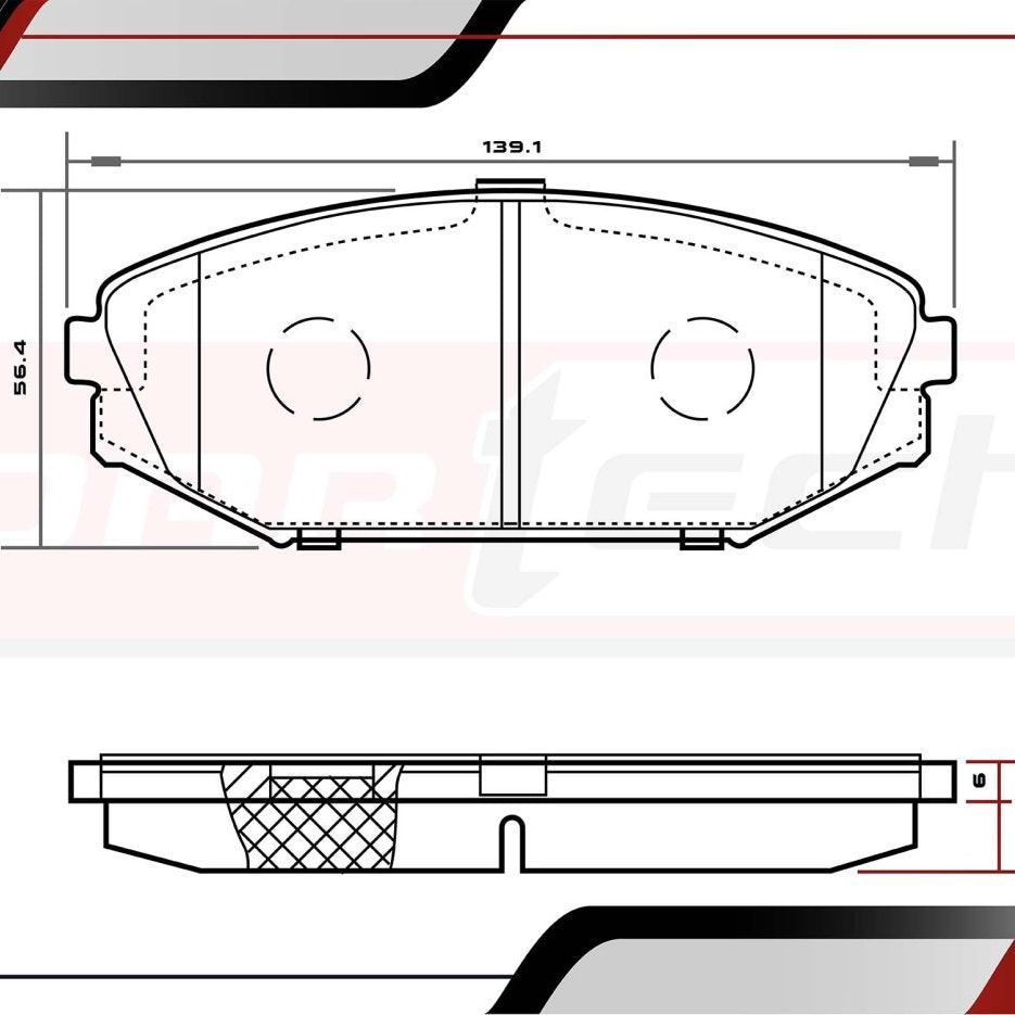 Balatas De Frenos Acura Mdx 2001-2002