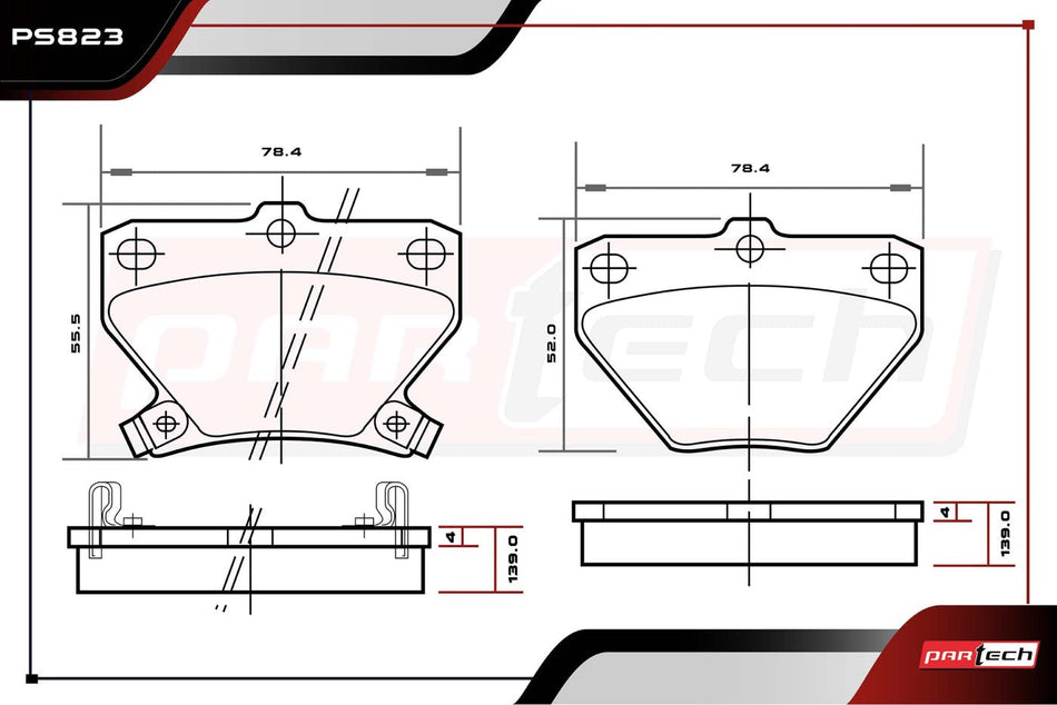 Pastillas De Frenos Pontiac Vibe 2003-2006