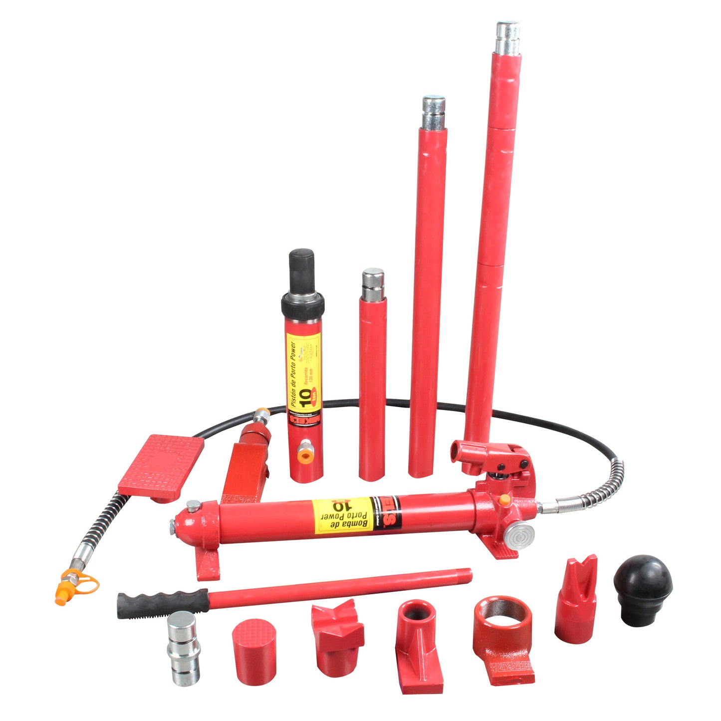 Porto power (10 ton, estuche de plastico)