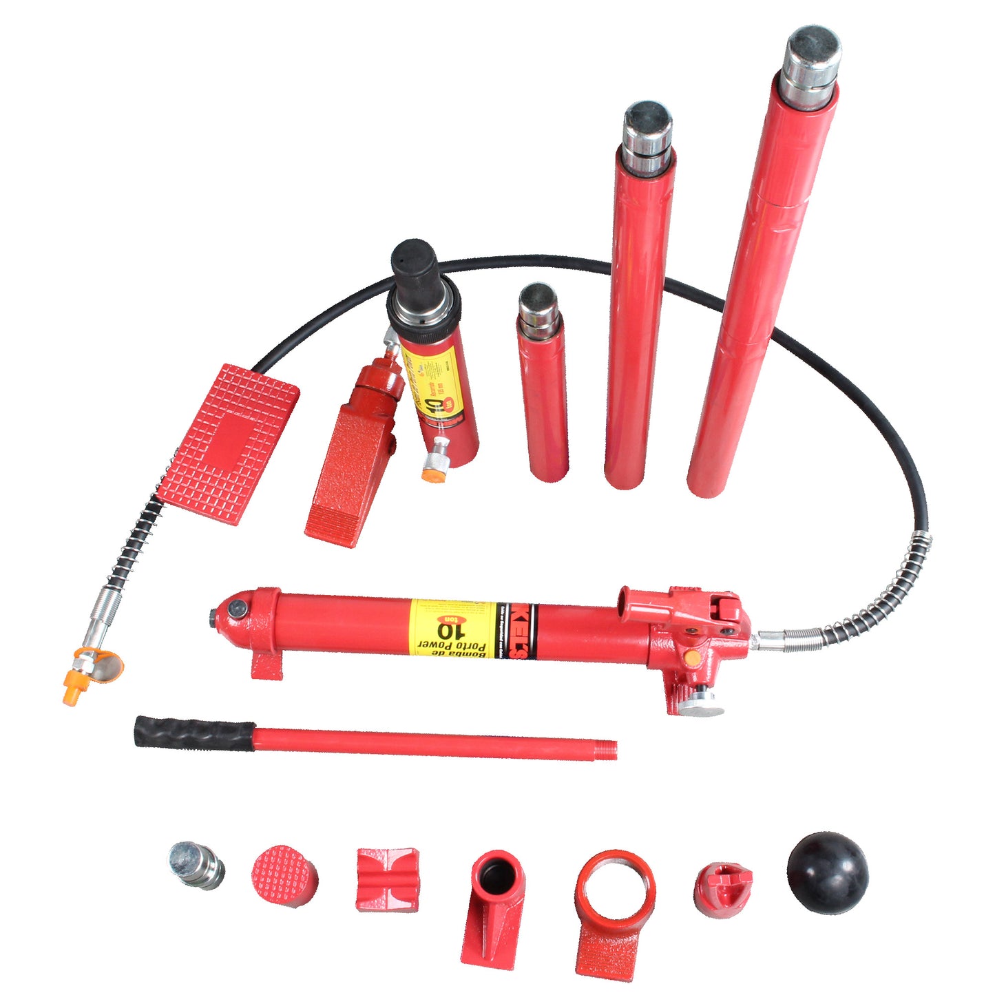 Porto power (10 ton, estuche de plastico)