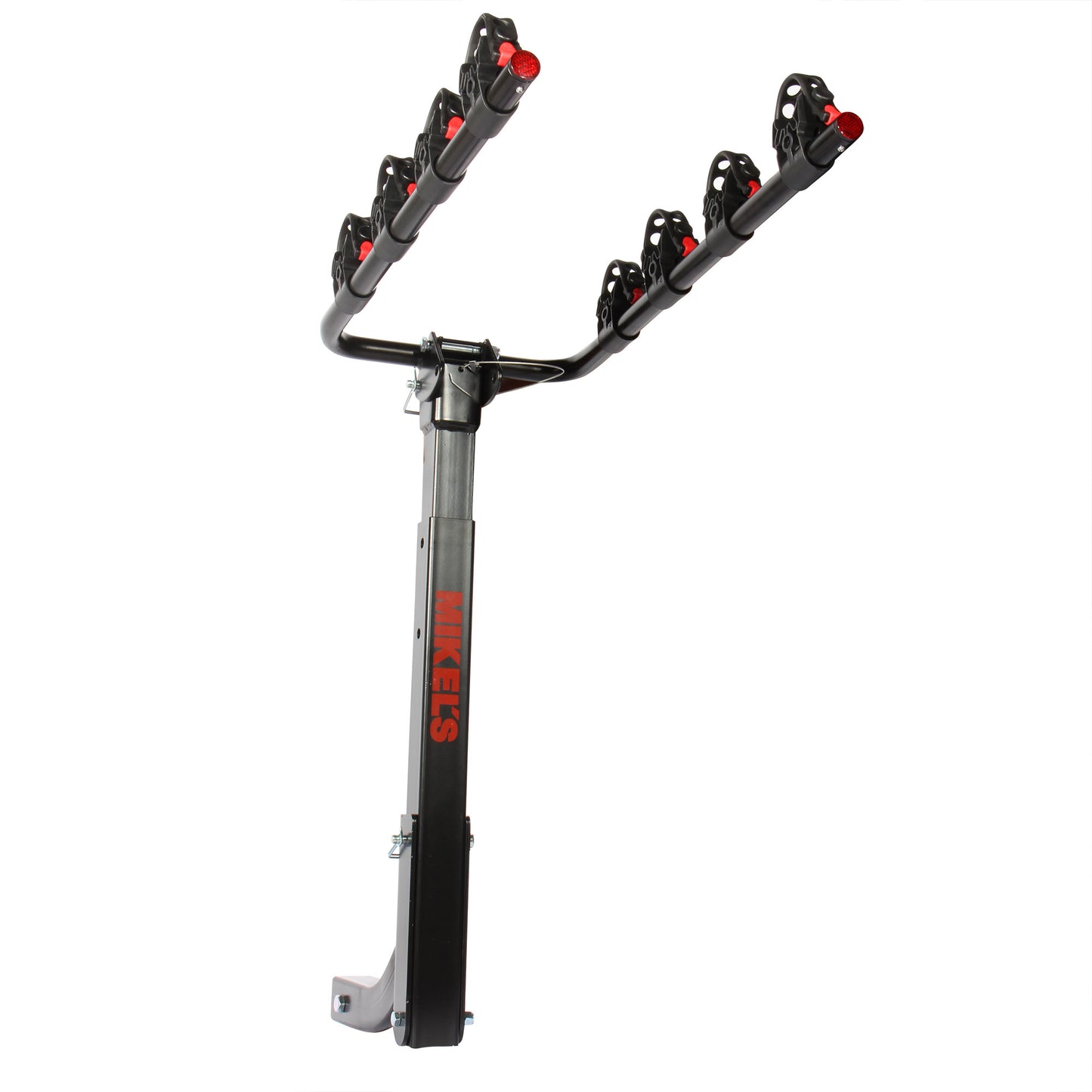 Rack para 4 bicicletas, montaje en tiron (2")