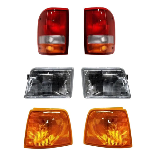 Kit Faros Cuartos Calaveras Ranger 1993-1997 DEPO