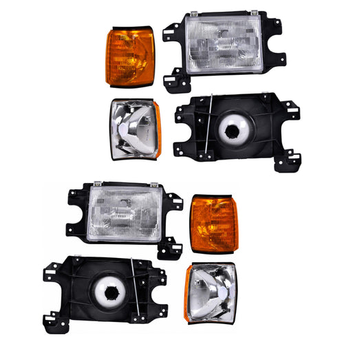 Par Faros Manuales Sin Foco F-150 1987-1991 DEPO