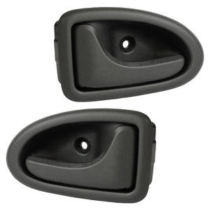 Par Manijas Interiores Delanteras Negras Platina 2002-2010