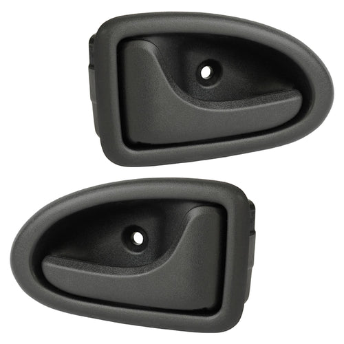 Par Manijas Interiores Delanteras Negras Platina 2002-2010