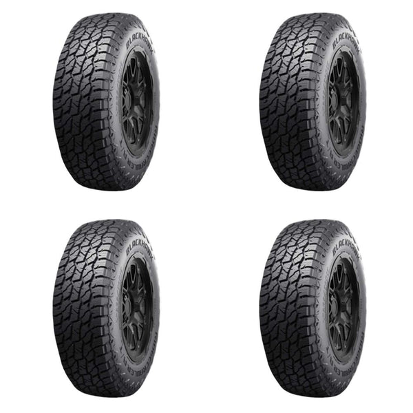 Kit 4  llantas LT315/70R17-10C 126/123S BLACKHAWK RIDGECRAWLER A/T CAMBODIA AUTO