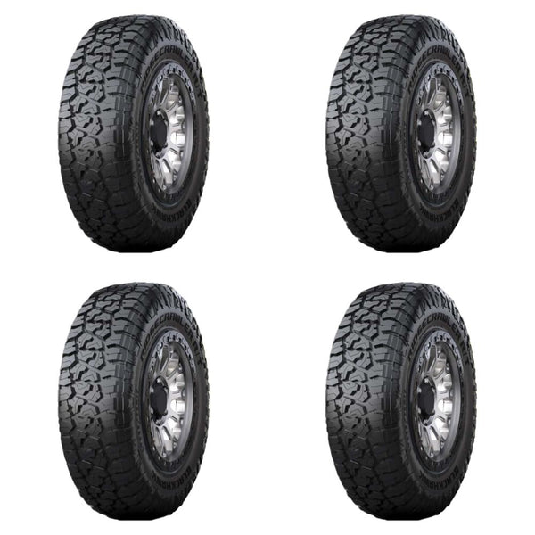 Kit 4  llantas 37X12.50R17LT-8C 124Q BLACKHAWK RIDGECRAWLER R/T AUTO