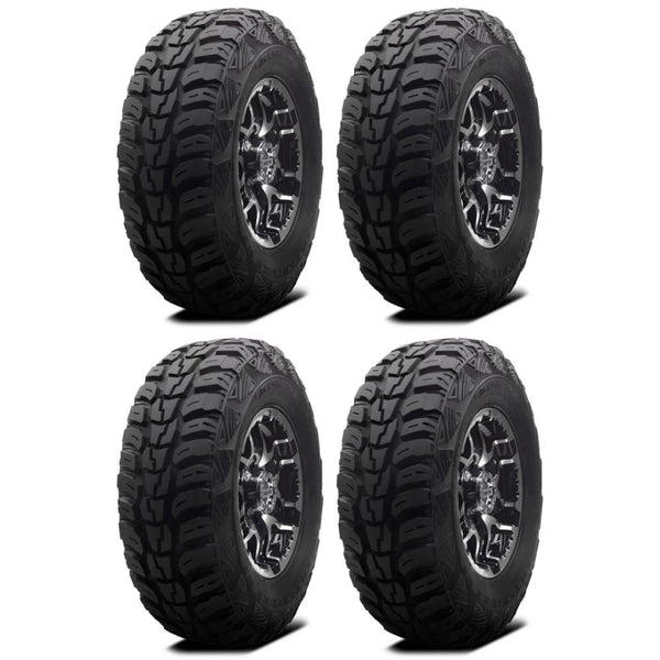 Kit 4  llantas 33X12.50R20LT-10C 114Q KUMHO ROAD VENTURE KL71 AUTO