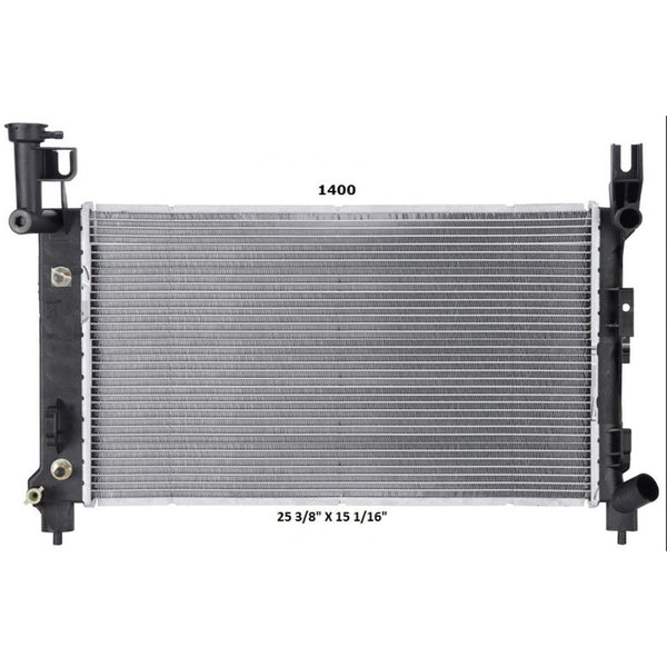 Radiador Automotriz Dodge Grand Caravan 93-95