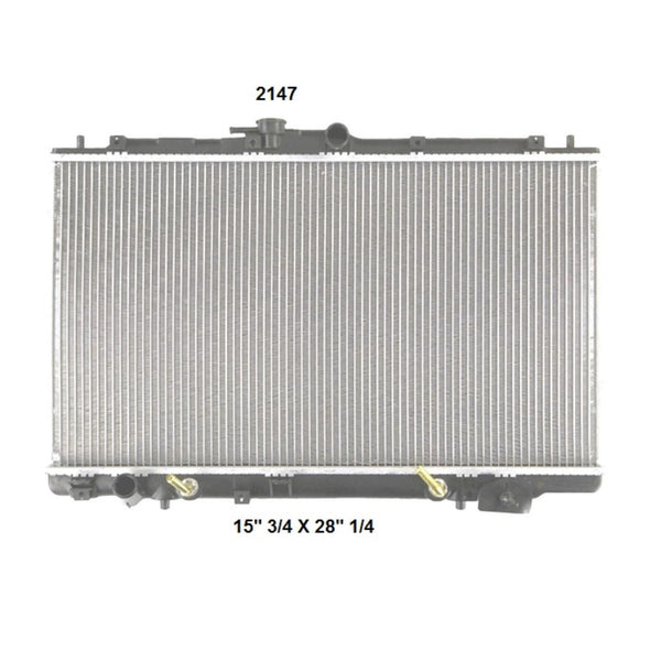 Radiador Automotriz Honda Accord 4C 98-02 Toma Piloto