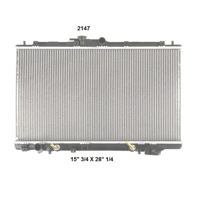 Radiador Automotriz Honda Accord 4C 98-02 Toma Piloto