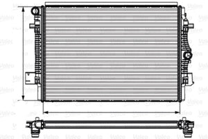 Radiador para Audi A1 2014